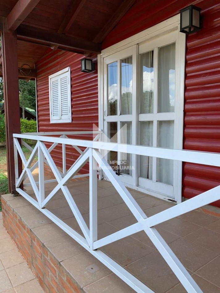 CABAÑA EN VENTA AMOBLADA 