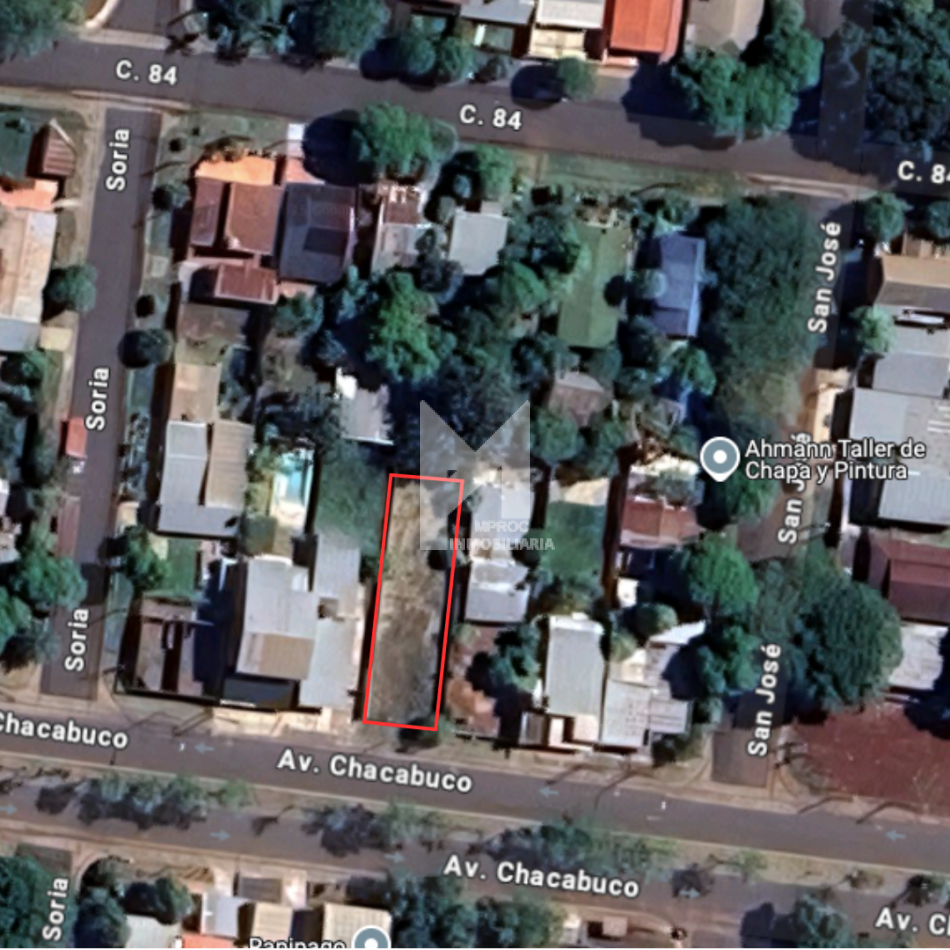 TERRENO EN VENTA SOBRE AVENIDA CHACABUCO 