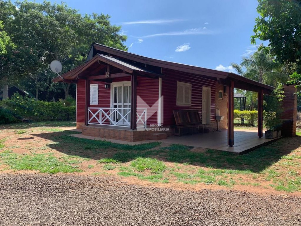 CABAÑA EN VENTA AMOBLADA 